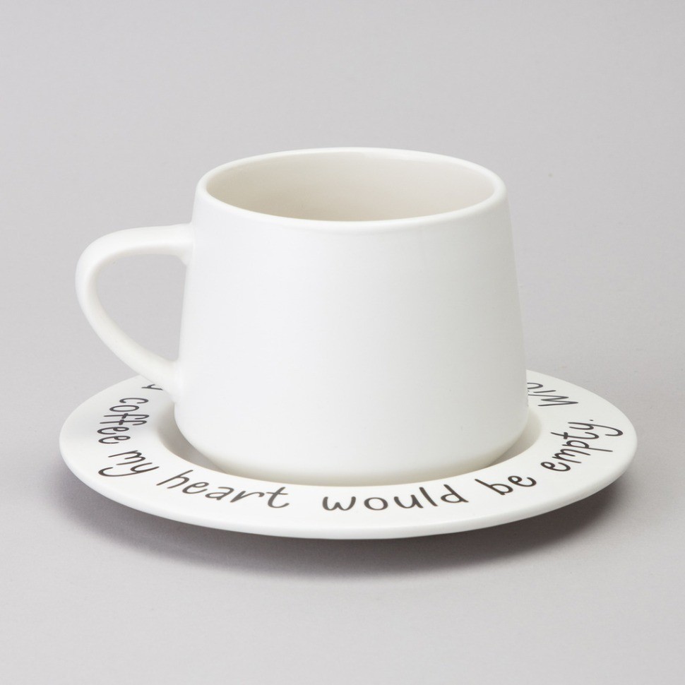 Чайный набор lefard на 1 персону "коты" цвет белый (756-474)