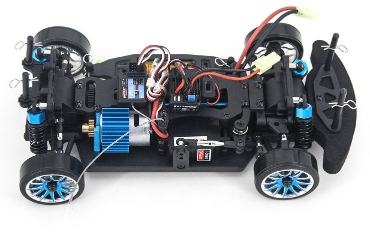Радиоуправляемая машина для дрифта HSP FlyingFish2 BMW Drift Car 4WD 1:16 2.4G (94163-16303)