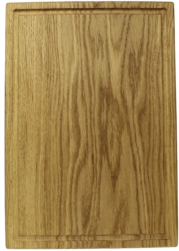 Доска разделочная 42х25х2 см деревянная, дуб ДЧ-017/1