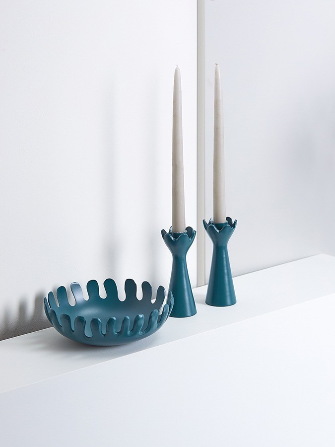 Блюдо laminaria, D22 см, глубоководный (78632)