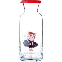 Декантер с крышкой &quot;свинка балерина&quot; 700 мл без упаковки (381-981)