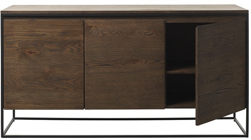 Комод unique furniture, rivoli, 3 секции, 155х45х80 см (70789)