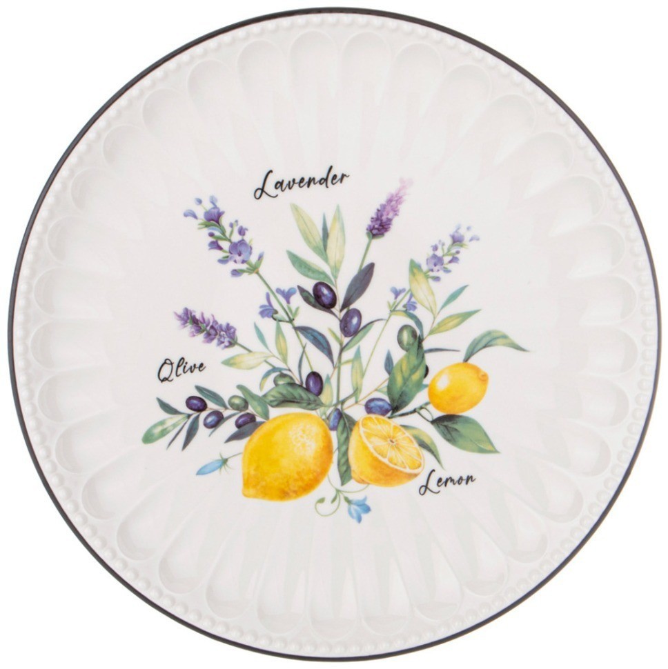 Набор тарелок обеденных lefard "kitchen passions" 2 шт. 26*2,8 см (189-473)
