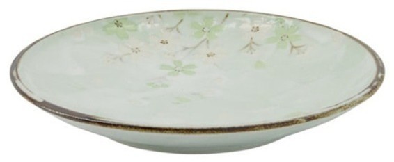 Тарелка 7801, 19,5 см, фарфор, green, TOKYO DESIGN
