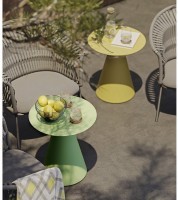 Столик кофейный marius, D50 см, зеленый (75821)