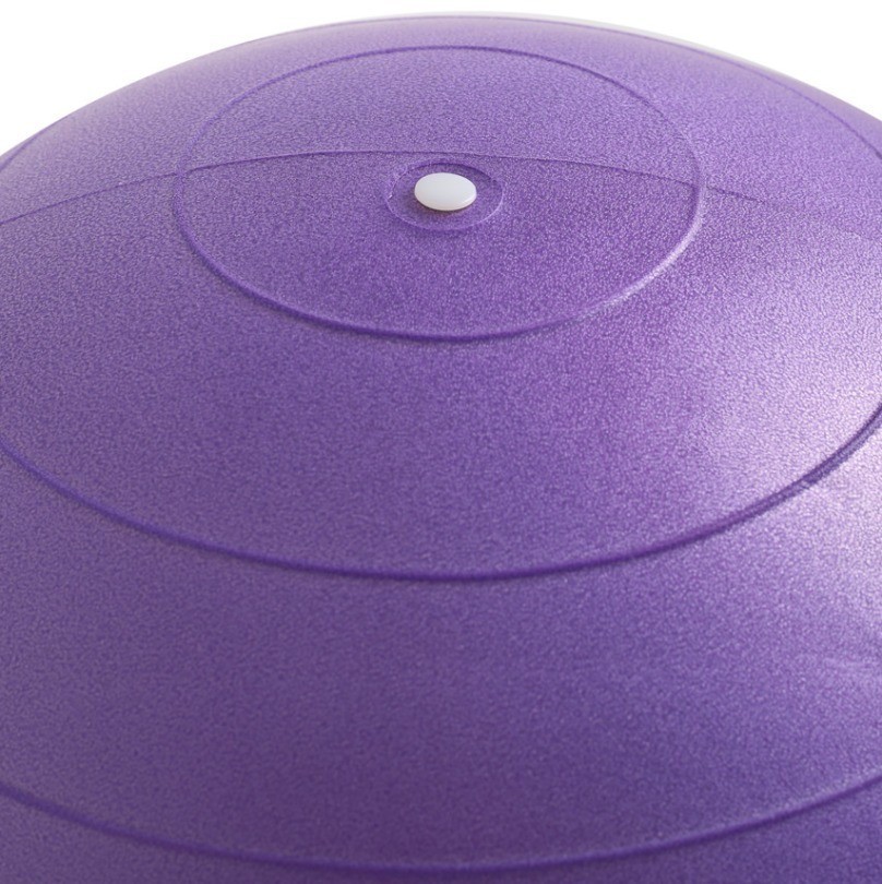 БЕЗ УПАКОВКИ Фитбол GB-803 Арахис, 50x100 см, фиолетовый (2108234)