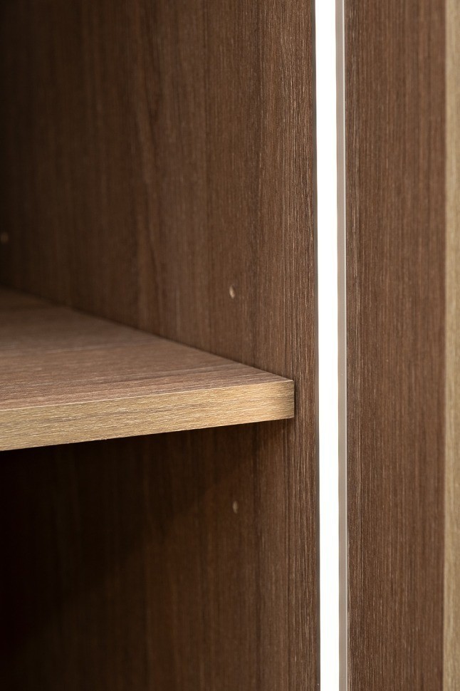 GD-10014/2-3 Шкаф Alto пенал c полками,цвет дуб Урбан Кофейный, фасад глухой 50*57*228.5см (TT-00014749)