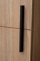 GD-10014/2-3 Шкаф Alto пенал c полками,цвет дуб Урбан Кофейный, фасад глухой 50*57*228.5см (TT-00014749)