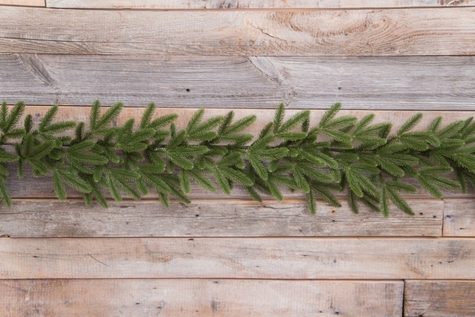 Гирлянда чемберлен 270 см зеленая (74414)