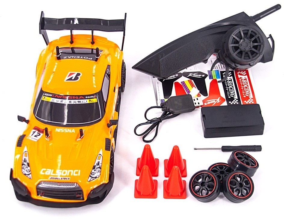 Радиоуправляемая машина для дрифта Nissan GTR R35 4WD 1:14 - RC-18D