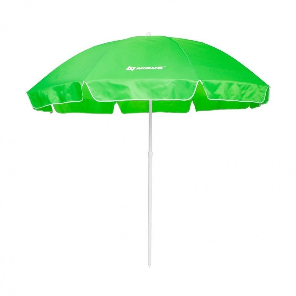 Зонт пляжный Nisus d 2,4м прямой 28/32/210D NA-240-G (88720)