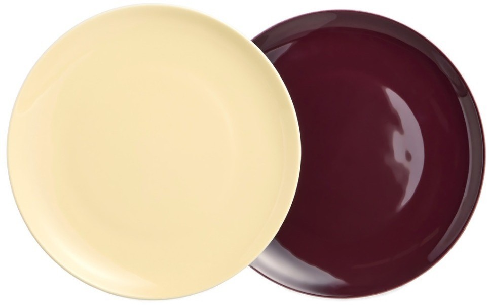 Набор тарелок закусочных  lefard "tet-a-tet" 2 шт. 20,5 см (416-107)