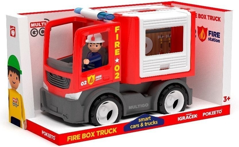 Пожарная машина для команды с водителем игрушка 22 см (27281EF-CH)