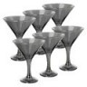 Набор бокалов для мартини из 6 шт 170 мл Сияющий графит (GR410-06)