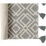 Ковер из хлопка с этническим узором Ромбы и кисточками из коллекции ethnic, 120х180 см (69446)