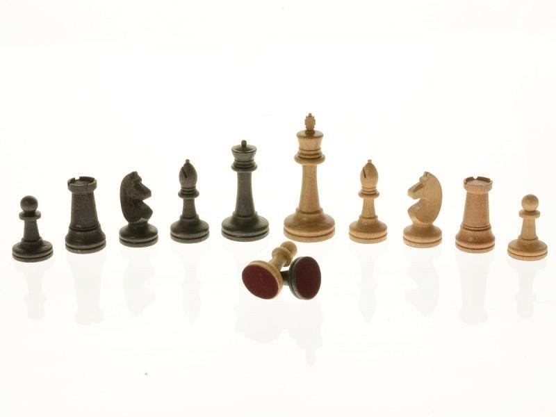 Шахматные фигуры Сенеж "Российские №2" утяжеленные (32111)