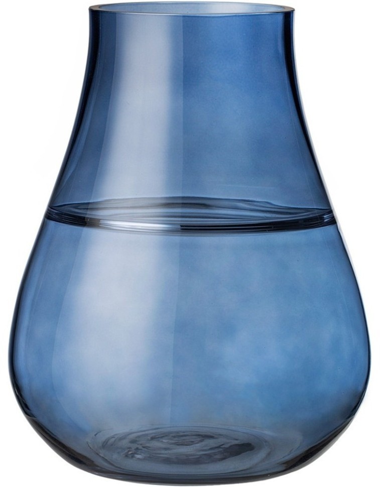 Ваза bronco "nova" blue 20х25 см (698-102)