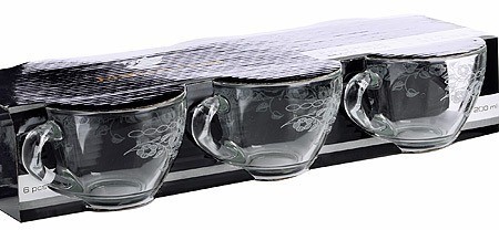 MS1416-6/07 Набор 6-ти кружек "Флёр new" 200 мл 1/8 (MS1416-6-07)