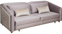 Диван Trevi 230М(К) трехм раскл с кантом серый Colt032+Melody 232*103*88см (TT-00011944)