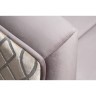 Диван Trevi 230М(К) трехм раскл с кантом серый Colt032+Melody 232*103*88см (TT-00011944)