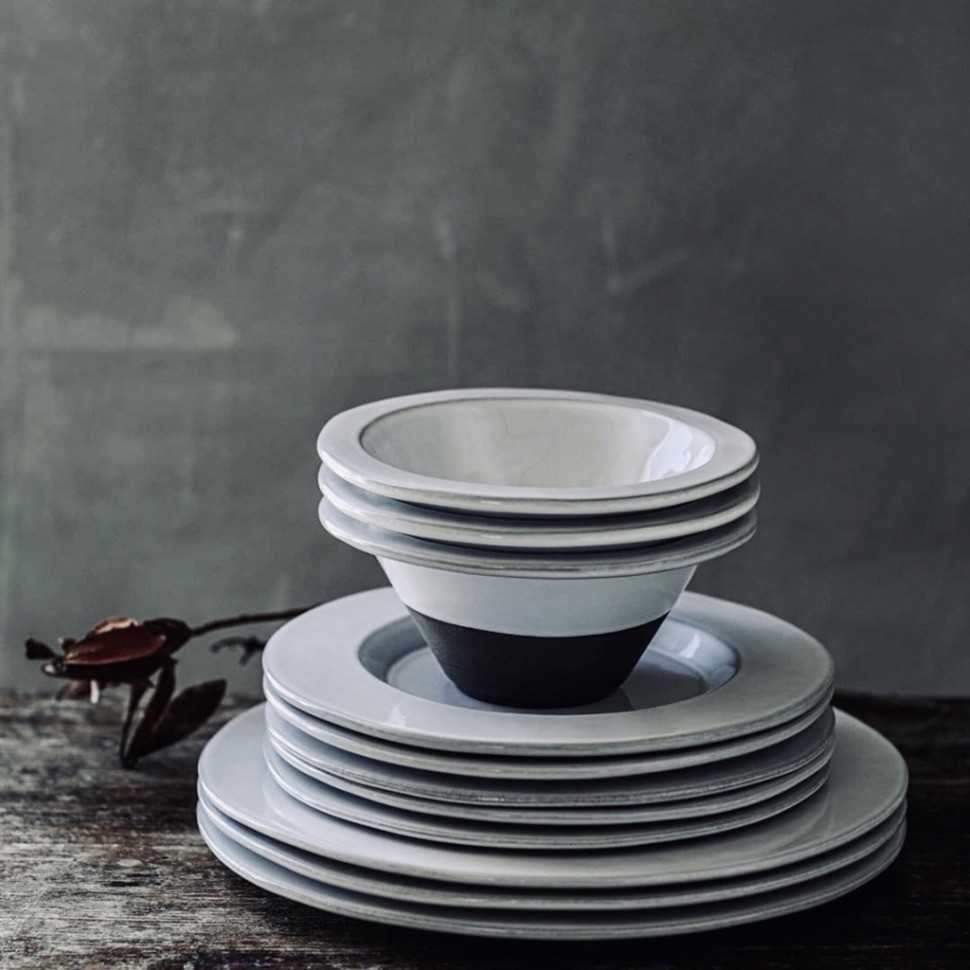 Блюдце 1POP151-043, 15,3 см, керамика, white, Costa Nova