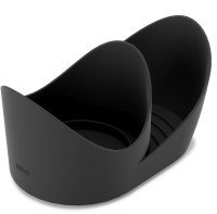 Органайзер с сенсорным диспенсером для мыла otto caddy, никель (70628)