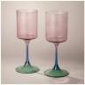 Набор бокалов для вина из 2 шт "colors" 375 мл Lefard (693-050)