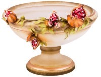 Декоративная чаша &quot;гранаты&quot; диаметр=34 см. высота=24 см. STELLA (341-226)