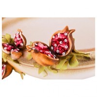 Декоративная чаша &quot;гранаты&quot; диаметр=34 см. высота=24 см. STELLA (341-226)