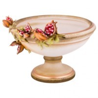 Декоративная чаша &quot;гранаты&quot; диаметр=34 см. высота=24 см. STELLA (341-226)