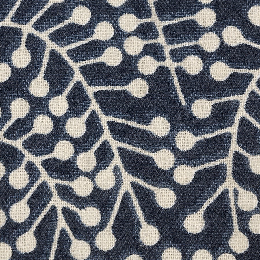 Набор из двух муслиновых полотенец темно-синего цвета с принтом Спелая Смородина из коллекции scandinavian touch, 50х70 см (73647)