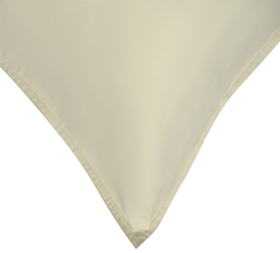 Набор из двух наволочек из сатина серо-бежевого цвета с брашинг-эффектом из коллекции essential, 50х70 см (76092)