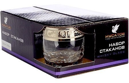 Набор 6 стаканов д/виски 305 мл 1/8 (MS415-01)