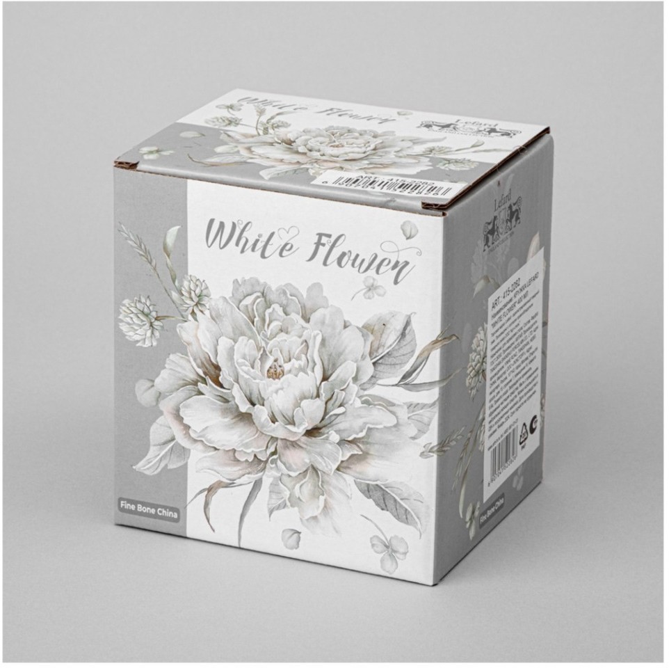 Кружка lefard "white flower" 400 мл (415-2282)