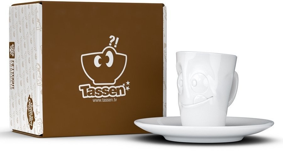 Кофейная пара tassen tasty, 80 мл, белая (71282)