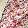 Кпб 1,5 спальный "розовый сад",зел+цв, 100% х\б, сатин+сорочка SANTALINO (984-904)