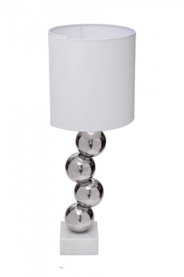 Лампа настольная d45*h72см плафон белый (TT-00009491)