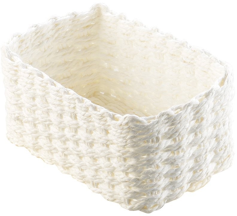 Корзина для хранения hagen, 26х16х11 см, белая (74845)