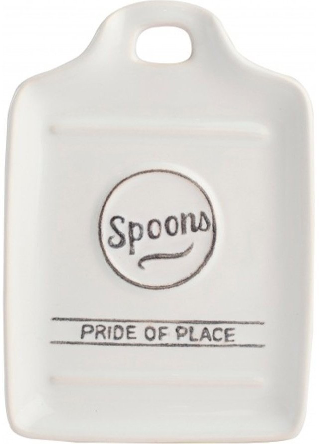 T&G Подставка для ложки Pride of Place White 18079