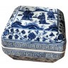 Шкатулка RZHL05-C, фарфор, blue/white, ROOMERS FURNITURE