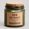 Свеча ароматизированная в стакане "spa retreat" tuberose&angelica 7,3*7,4 см мал.= 12шт. Lefard (605-107)