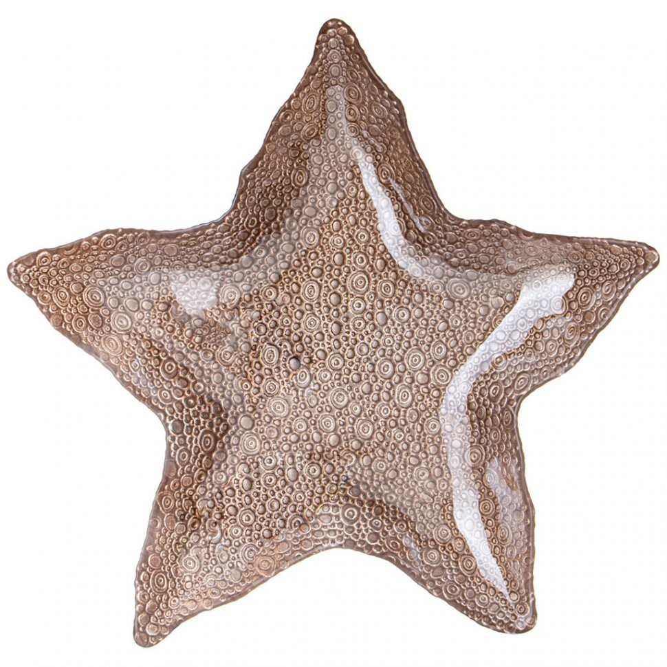 Блюдо "starfish" sand 34см Bronco (336-083)