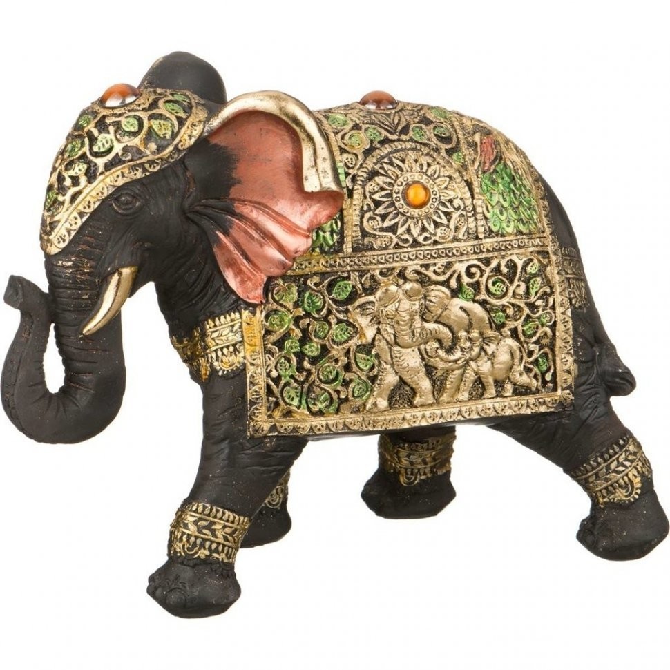 Фигурка "слон" 31*12,5 см. высота=24 см. серия "махараджи" Lefard (252-749)