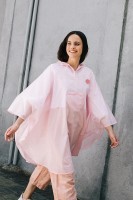 Дождевик smile in the rain, розовый (67183)