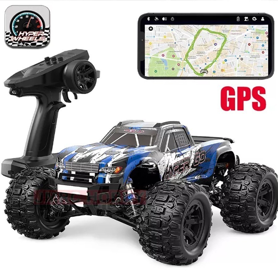 Радиоуправляемый джип MJX Hyper Go 4WD LED GPS 1:16 2.4G (MJX-H16H-1)
