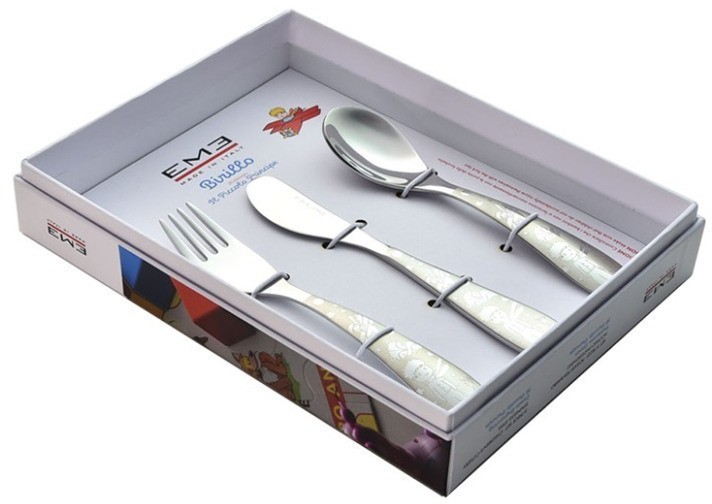 EME Набор детских столовых приборов МАЛЕНЬКИЙ ПРИНЦ 3шт CA3BI/LPP