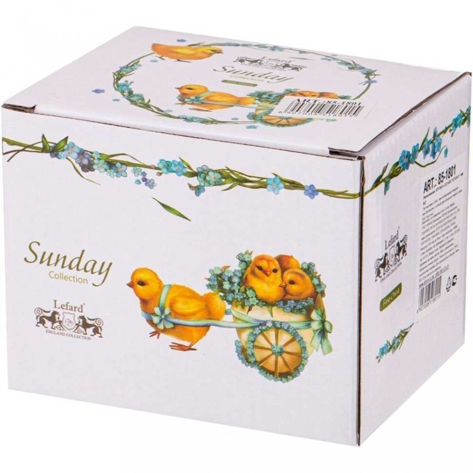 Кружка lefard "sunday" 400 мл (85-1801)