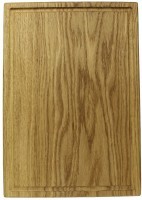 Доска разделочная прямоугольная 30х21х1,8 см деревянная, дуб ДЧ-016/1