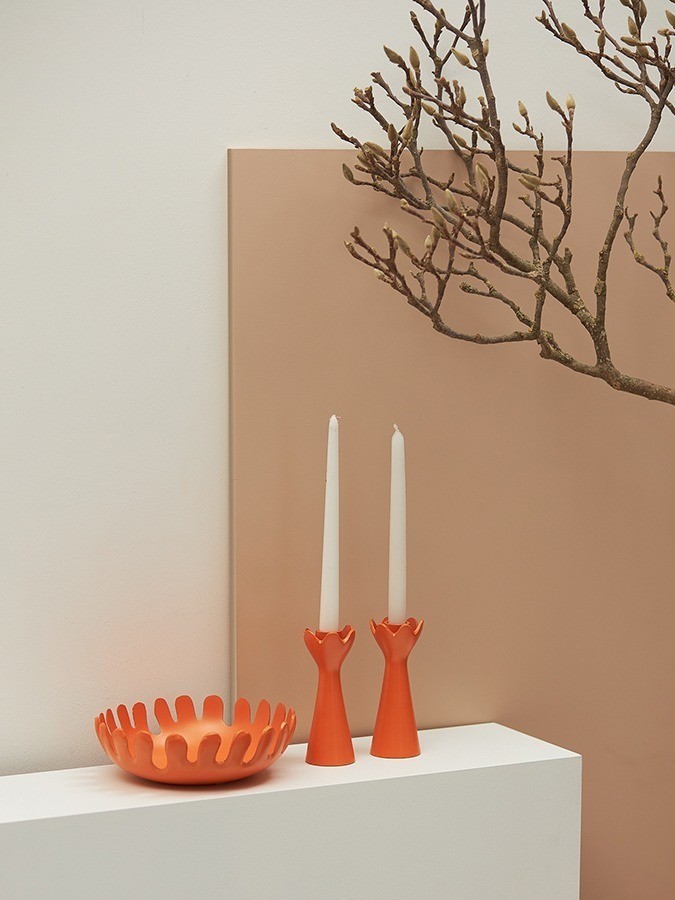 Блюдо laminaria, D22 см, апельсиновая цедра (78631)