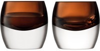 Набор низких стаканов whisky club, 230 мл, коричневый, 2 шт. (66224)